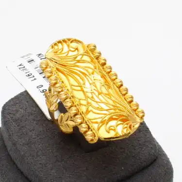 22 Ayar Dorikalı Aynalı Yüzük