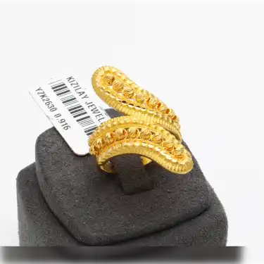 22 Ayar Dorikalı Başak Yüzük