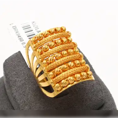 22 Ayar Dorikalı Kaburga Yüzük