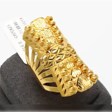 22 Ayar Dorikalı Kaburga Yüzük