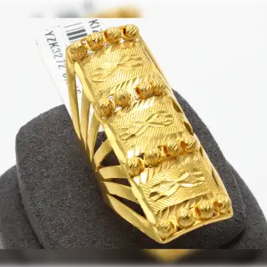 22 Ayar Dorikalı Kaburga Yüzük