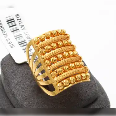 22 Ayar Dorikalı Kaburga Yüzük