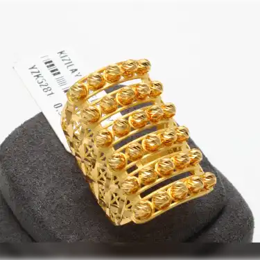 22 Ayar Dorikalı Kaburga Yüzük