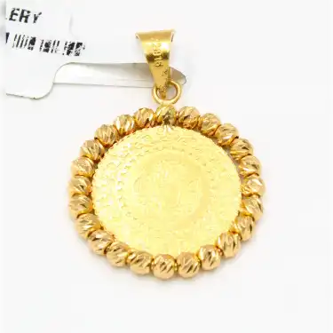 22 Ayar Dorikalı Küçük Boy Kolye Ucu