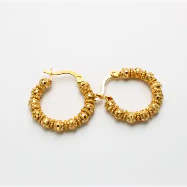 22 Ayar Dorikalı Küpe