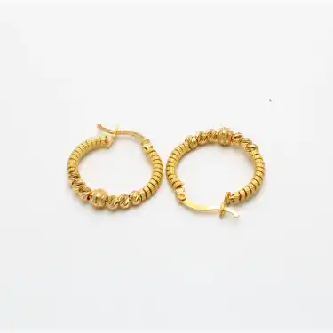 22 Ayar Dorikalı Küpe