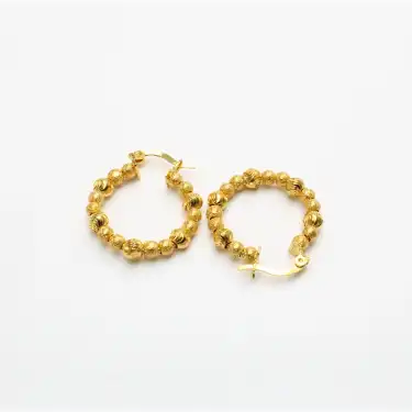 22 Ayar Dorikalı Küpe