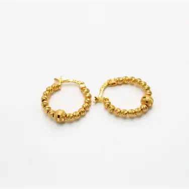 22 Ayar Dorikalı Küpe