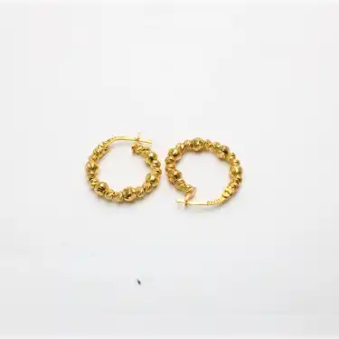 22 Ayar Dorikalı Küpe