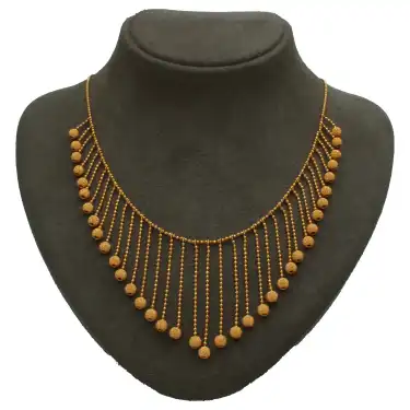 22 Ayar Dorikalı Salkım Kolye