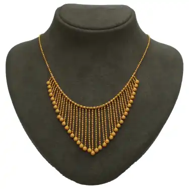 22 Ayar Dorikalı Salkım Kolye