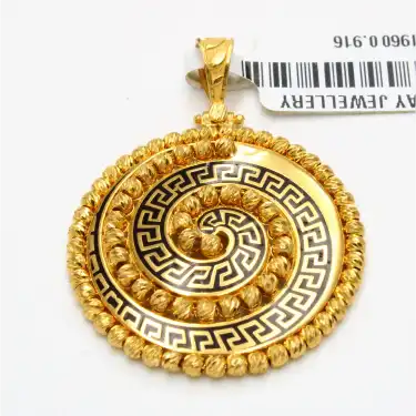 22 Ayar Dorikalı Versace Kolye Ucu