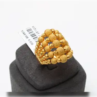 22 Ayar Dorikalı Yüzük