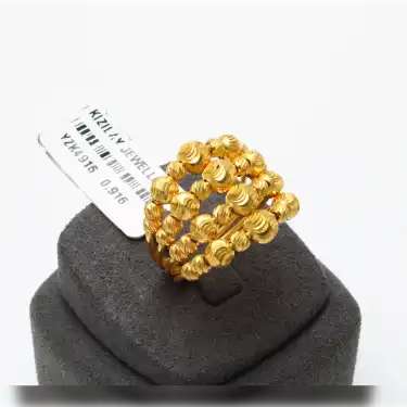 22 Ayar Dorikalı Yüzük