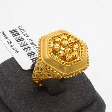 22 Ayar Dorikalı Yüzük