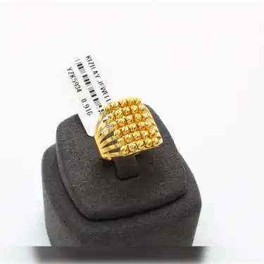 22 Ayar Dorikalı Yüzük