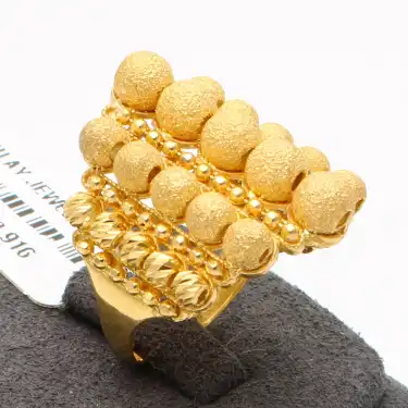 22 Ayar Dorikalı Yüzük