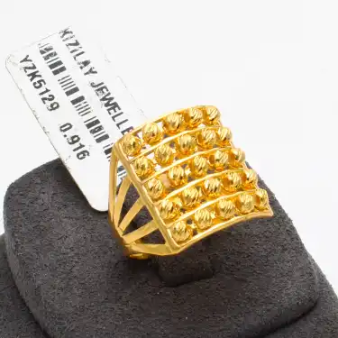 22 Ayar Dorikalı Yüzük