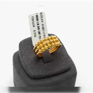 22 Ayar Dorikalı Yüzük