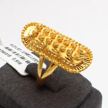 22 Ayar Dorikalı Yüzük