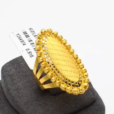 22 Ayar Dorikalı Yüzük