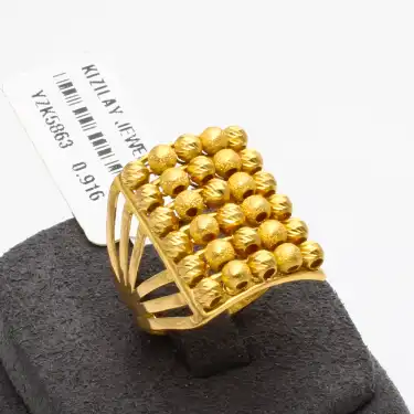 22 Ayar Dorikalı Yüzük