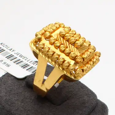 22 Ayar Dorikalı Yüzük