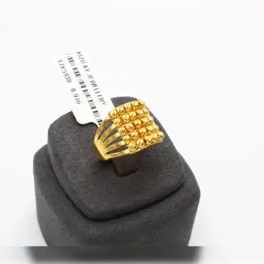 22 Ayar Dorikalı Yüzük