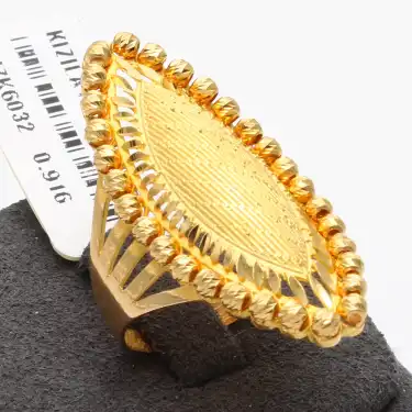 22 Ayar Dorikalı Yüzük