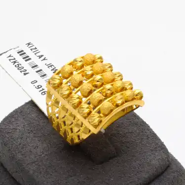 22 Ayar Dorikalı Yüzük