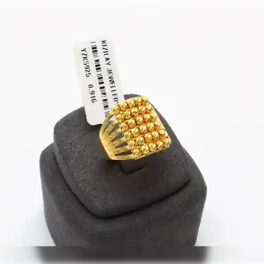 22 Ayar Dorikalı Yüzük