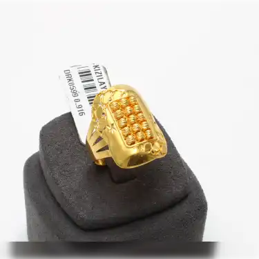 22 Ayar Dorikalı Yüzük