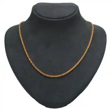 22 Ayar Düz Tasarım Kolye