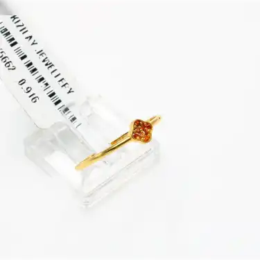 22 Ayar Yonca Yüzük