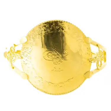 22 Ayar Geniş Gremse Kelepçe Bilezik