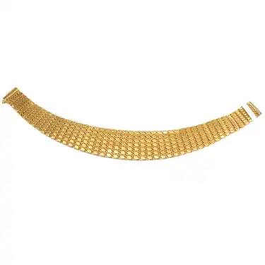 22 Ayar Geniş Pullu Bileklik