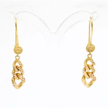 22 Ayar Gurmet Rose-Gold Küpe