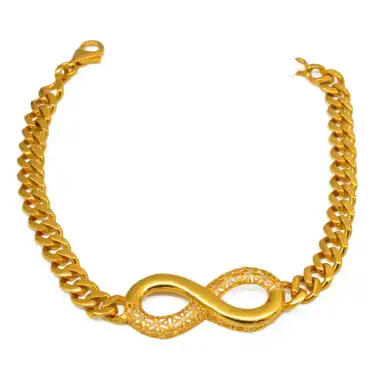 22 Ayar Gurmet Sonsuzluk Bileklik