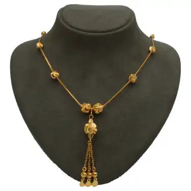 22 Ayar Habbeli Kolye