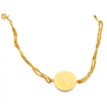 22 Ayar Halat Çeyrek Bileklik