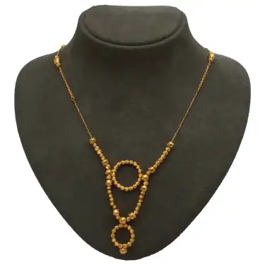 22 Ayar Halka Dorika Kolye