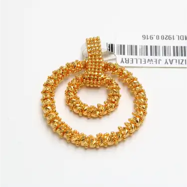 22 Ayar Halka Dorika Kolye Ucu