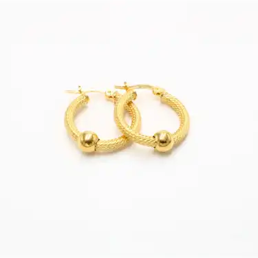 22 Ayar Halka Toplu Küpe