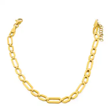 22 Ayar Ince Zincir Bileklik