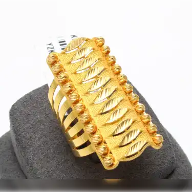 22 Ayar İşlemeli Dorikalı Yüzük