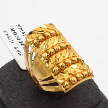 22 Ayar Kaburga Dorika Yüzük