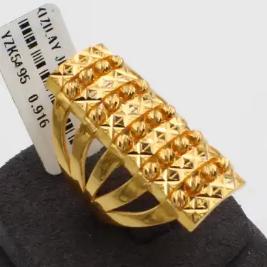 22 Ayar Kaburga Dorika Yüzük