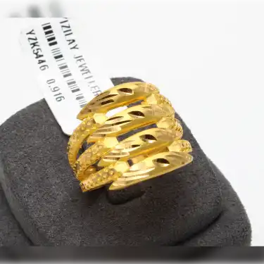 22 Ayar Kaburga Yüzük