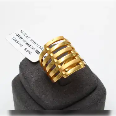 22 Ayar Kaburga Yüzük