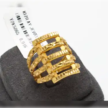 22 Ayar Kaburga Yüzük